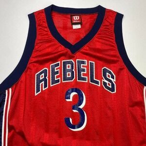 Vintage 2000s OLE MISS REBELS basketball jersey